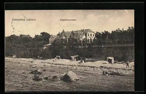 AK Lubmin, Eisenbahnerheim