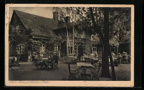 AK Lehde i. Spreewald, Gasthaus Zum fröhlichen Hecht