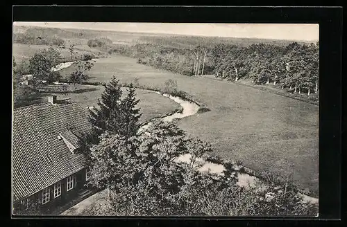AK Fallingbostel, Böhmepartie unterhalb der Mühle
