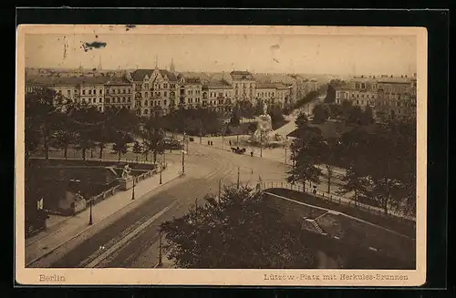 AK Berlin, Lützow-Platz mit Herkules-Brunnen