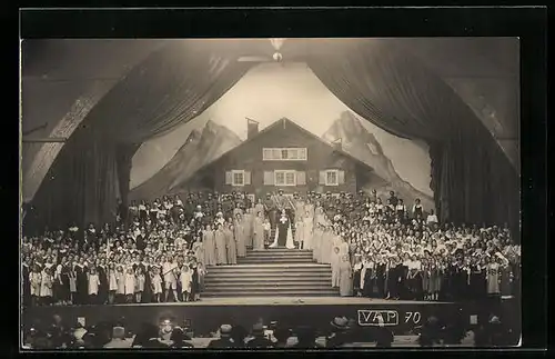 AK Aarau, Eidgenössisches Schützenfest 1914, Festspiel