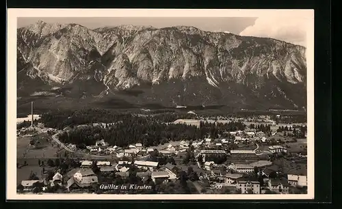 AK Gailitz, Panorama mit Bergen