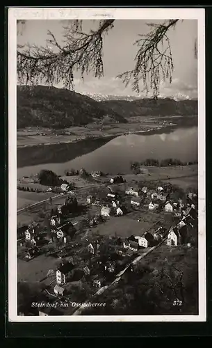 AK Steindorf am Ossiachersee, Gesamtansicht der Gemeinde