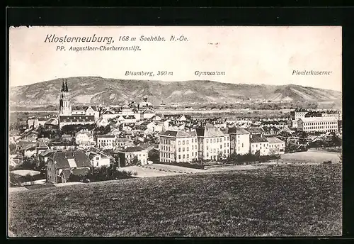 AK Klosterneuburg, PP. Augustiner-Chorherrenstift, Gymnasium, Pionierkaserne