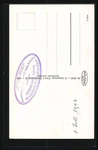 AK Kl. Wetzdorf, Gruft F. M. Radetzky am Heldenberg