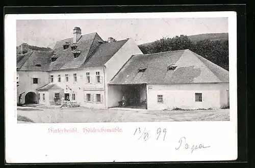 AK Hinterbrühl, Gasthaus Höldrichsmühle