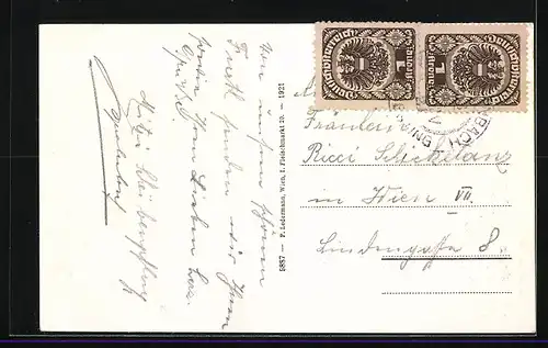 AK Furth-Schromenau, Teilansicht aus der Vogelschau