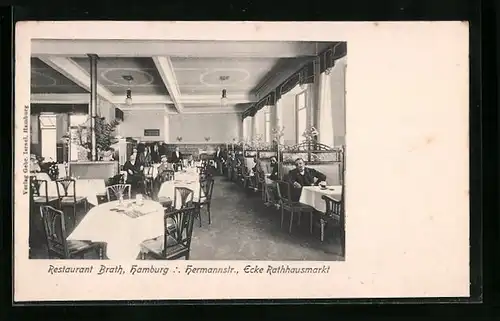 AK Hamburg, Restaurant Brath, Hermannstr.