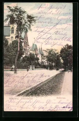 AK Hamburg, Uhlenhorst, Bellevue
