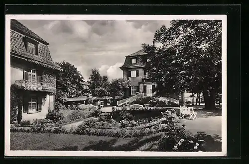 AK Dresden-Loschwitz, Dr. Weidner Sanatorium am Königspark