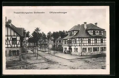 AK Grafenwöhr, Truppenübungsplatz, Offizierwohnungen