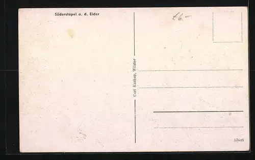 AK Süderstapel a. d. Eider, Kirche, Mehrfachansicht