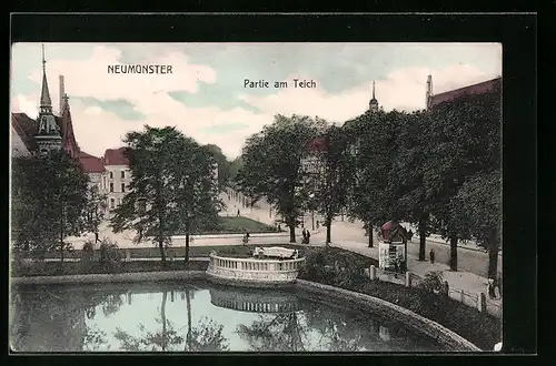 AK Neumünster, Partie am Teich