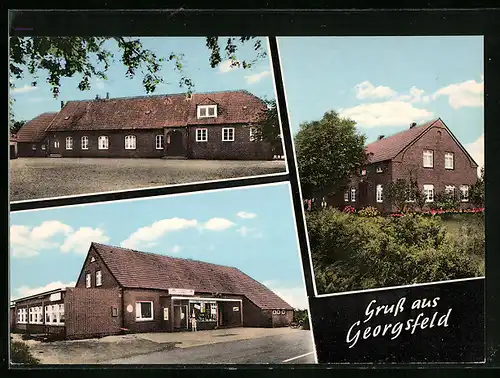 AK Georgsfeld, Dorfkrug Weert Ennen