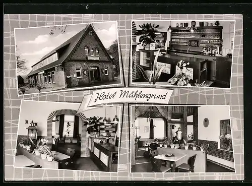 AK Heiligenberg-Bruchmühlen, Hotel-Restaurant-Cafe Mühlengrund