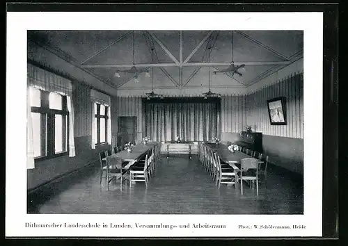 AK Lunden, Dithmarscher Landesschule, Versammlungs- und Arbeitsraum