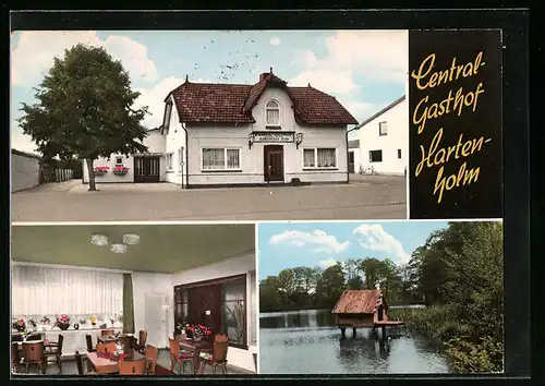 AK Hartenholm, Partie am Central-Gasthof