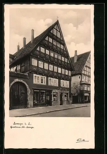 AK Lemgo i. L., Gasthaus Alt-Lemgo