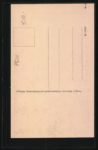 AK Lemgo, Breitestrasse mit Wilhelm Bauerrichter Geschäft