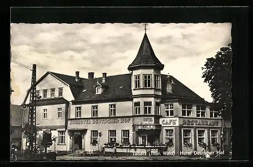 AK Tabarz /Thür. Wald, Hotel Deutscher Hof