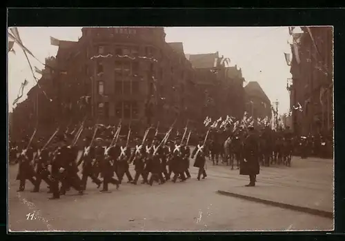 AK Hamburg, Märzfeier 1913, Volksfest, Fotoverlag Strumper & Co.