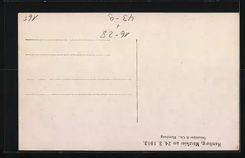 AK Hamburg, Fotoverlag Strumper & Co., Märzfeier am 24. 3. 1913, Volksfest