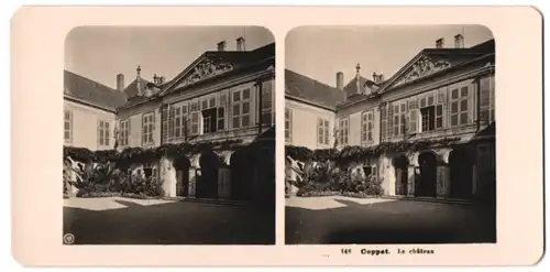 Stereo-Fotografie NPG, Berlin-Steglitz, Ansicht Coppet, Le Chateau