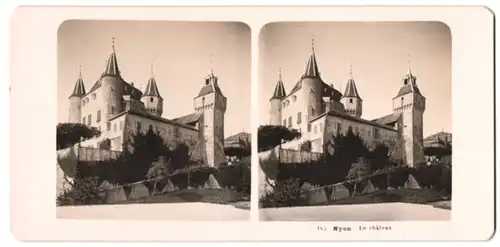 Stereo-Fotografie NPG, Berlin-Steglitz, Ansicht Nyon, Le Chateau