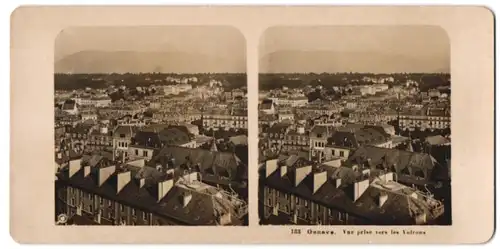 Stereo-Fotografie NPG, Berlin-Steglitz, Ansicht Geneve, Vue prise vers les Volrons