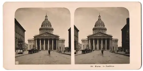 Stereo-Fotografie NPG, Berlin-Steglitz, Ansicht Paris, Le Pantheon