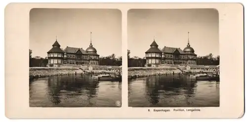 Stereo-Fotografie NPG, Berlin-Steglitz, Ansicht Kopenhagen, Pavillon Langelinie