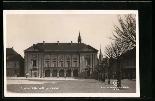 AK Slaný, Státni real gymnasium