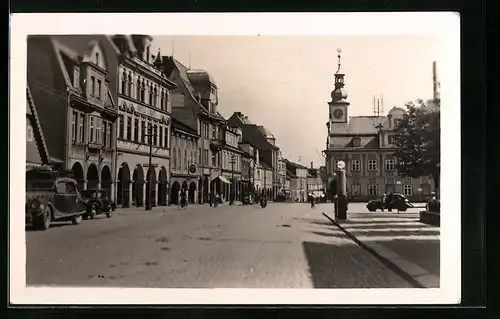 AK Vrchlabi, Strassenpartie im Zentrum