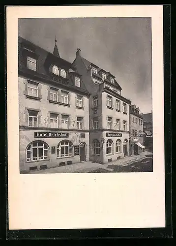 AK Nürnberg, Hotel Reichshof, Johannesgasse 18-20