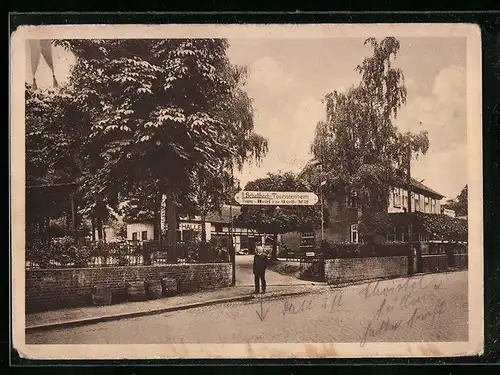 AK Bad Harzburg-Bündheim, Schellbachs Touristenheim Hotel zur Quelle