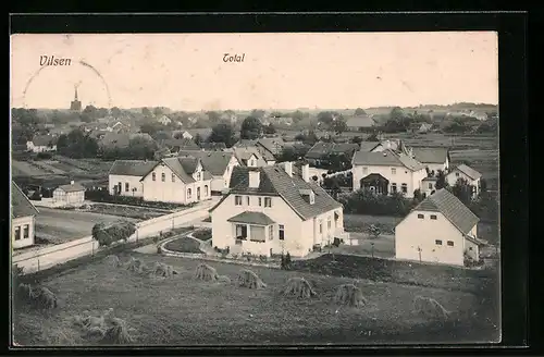 AK Vilsen, Ortsansicht aus der Vogelschau