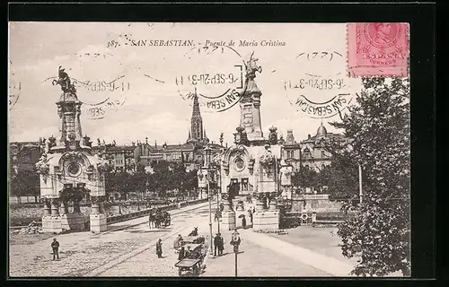 AK San Sebastian, Puentre de Maria Cristina