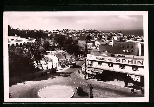 AK Tanger, Place de France - Rond-Point
