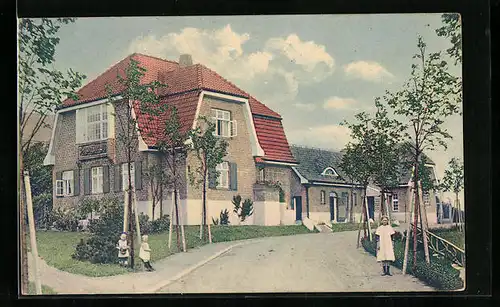 AK Eckernförde, Alters- und Invalidenheim, Gärtnerhaus Haus Busch