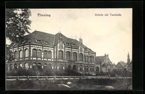 AK Tönning, Schule mit Turnhalle