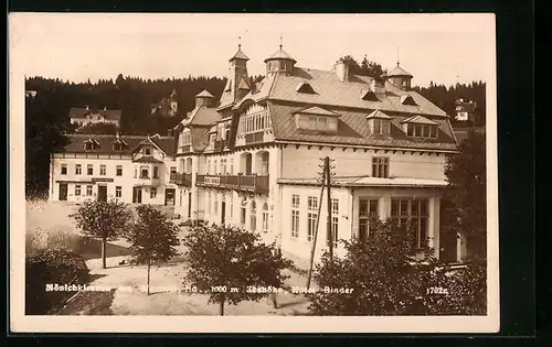 AK Mönichkirchen am Wechsel, Hotel Binder