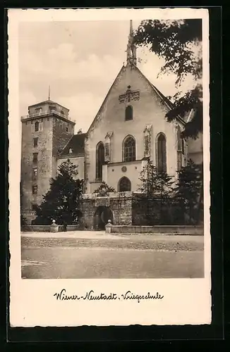 AK Wiener-Neustadt, Blick auf die Kriegsschule