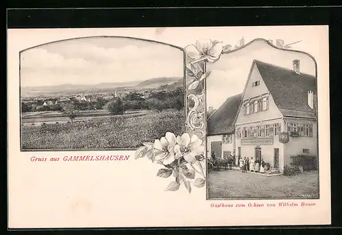AK Gammelshausen, Gasthaus zum Ochsen von Wilhelm Bauer