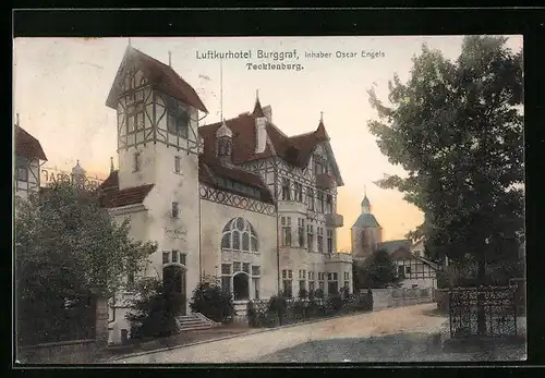 AK Tecklenburg, Luftkurhotel Burggraf, Inh. Oscar Engels