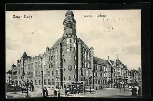 AK Essen-Ruhr, Kaiserl. Postamt