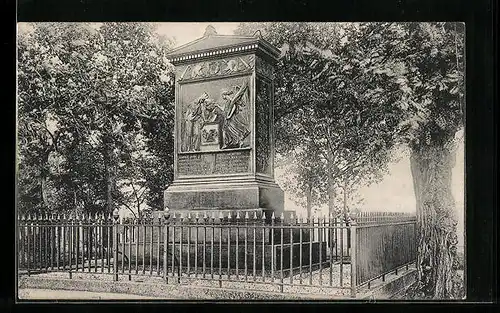 AK Wesel, Denkmal der 11 Schill`schen Offiziere