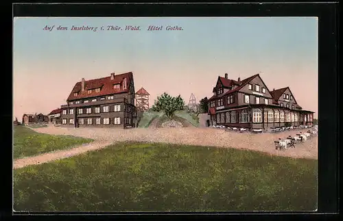 AK Inselsberg i. Thür. Wald, Hotel Gotha