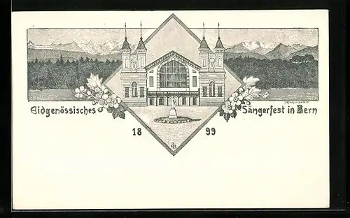 AK Bern, Eidgenössisches Sängerfest 1899