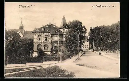 AK Clausthal, Partie in der Osteröderstrasse
