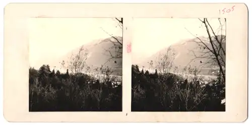 Stereo-Fotografie NPG, Berlin-Steglitz, Ansicht Arosa, Schiesshorn und Valbellahorn